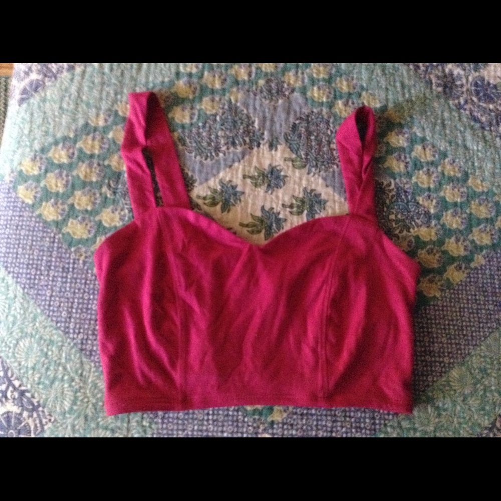 LAST CHANCE Pink Cropped Bralette 💕